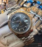 New Replica Rolex Day Date II Stainless Steel Presidential 41mm Watch New Dial